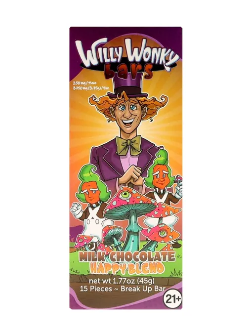 Melkchocolade Willy Wonky Happy Blend Repen
